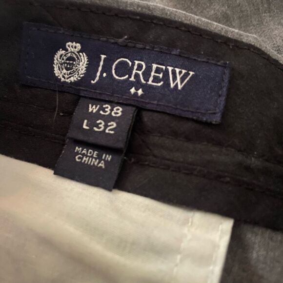 Men’s J Crew Flat Front Lightweight Gray Pants W38 L32 - Picture 4 of 4